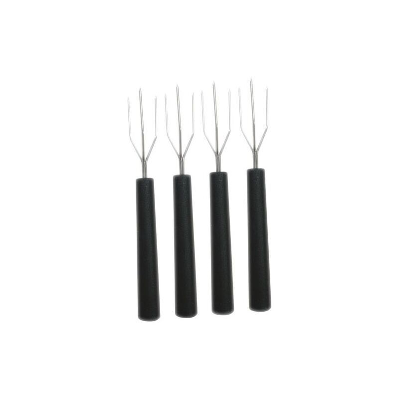foto del prodotto table cook set di 4 forchette da fonduta nere 3009341 13.5 tableandcook