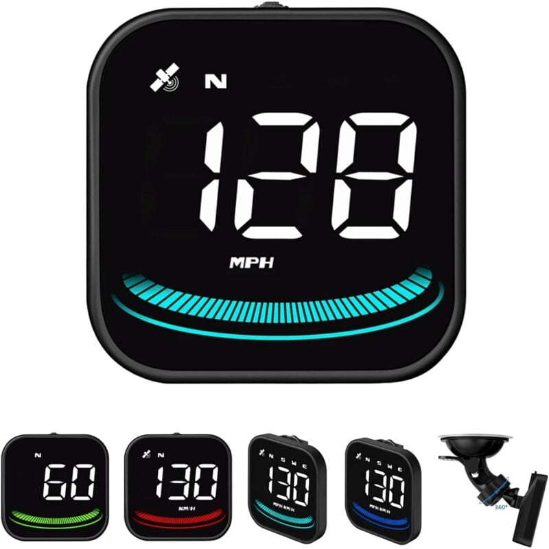foto del prodotto tachimetro digitale display intelligente universale per veicoli, cruscotto digitale per auto interfaccia gps per tachimetro g4