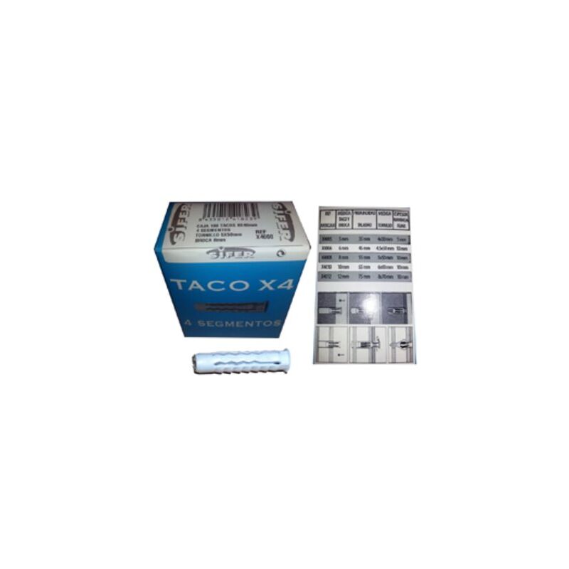 foto del prodotto taco sx4 nylon grigio 5x25 scatola 150 unit 4005 sifer