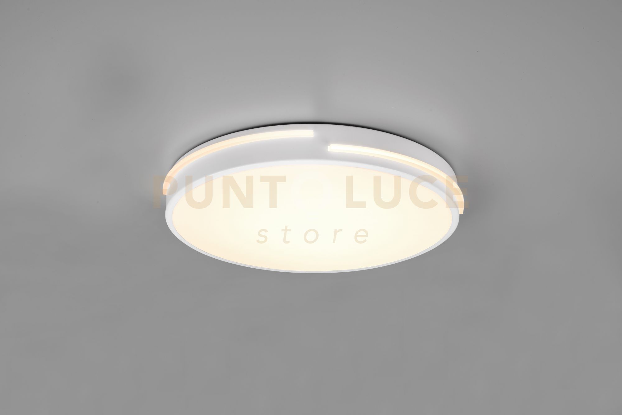 foto del prodotto tacoma plafoniera led, 24w 2500lm, 2700 6500k bordo bianco con telecomando multifunzione d.40cm dimmerabile