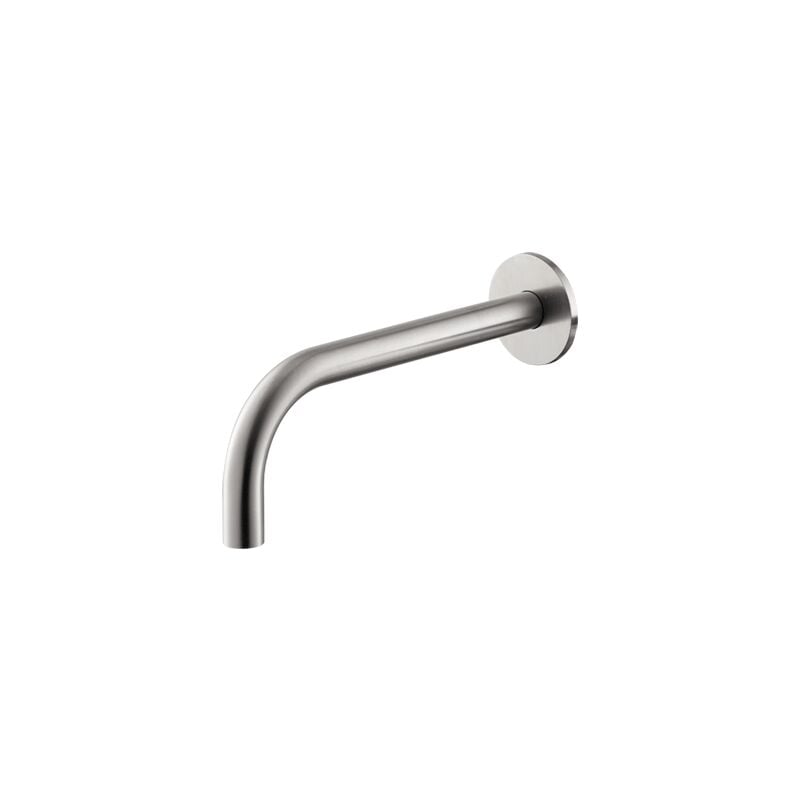 foto del prodotto tacoshop bocca erogazione lavabo a parete acciaio inox vema tiber steel v17054 satinato