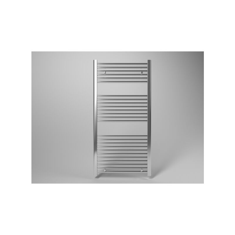 foto del prodotto tacoshop scaldasalviette termoarredo 120x45 cm int.40 cromato da bagno tubi dritti roy