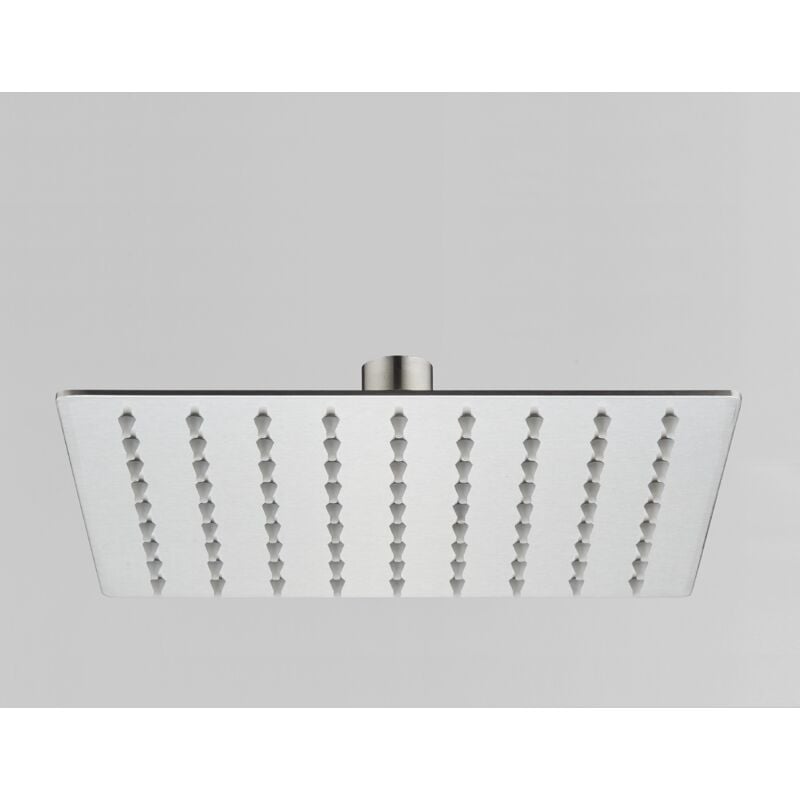 foto del prodotto tacoshop soffione doccia ultraslim quadrato acciaio inox lucido 20x20 cm ibiza cromato