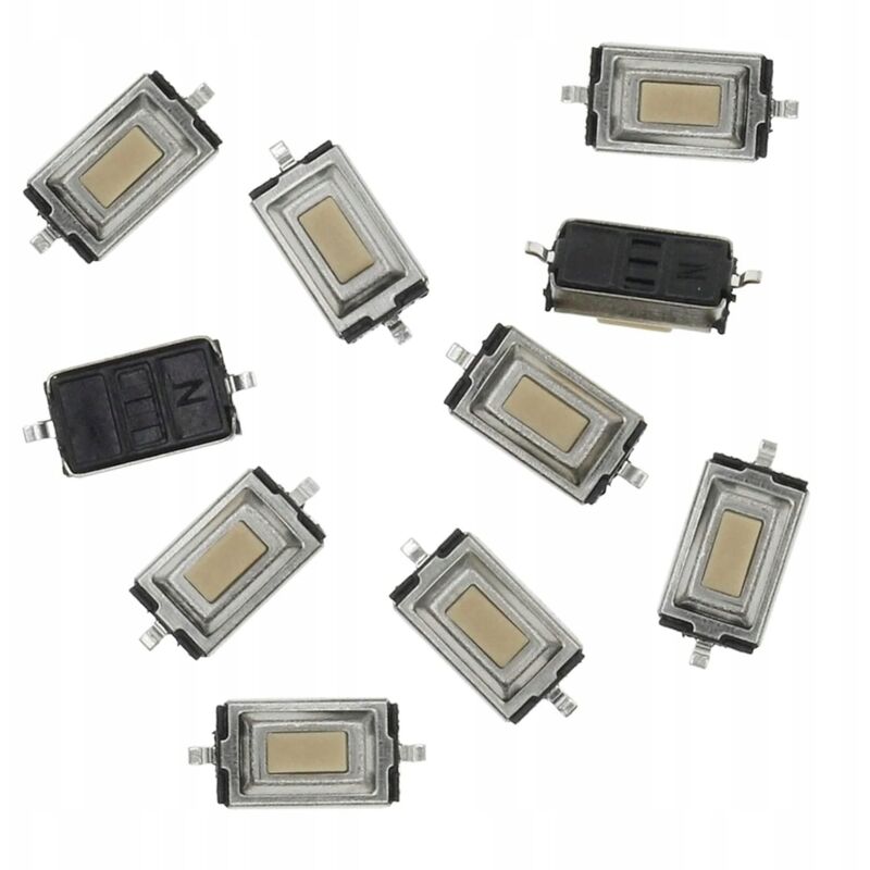 foto del prodotto tact switch smt monostabile 3x6 h 2,5 mm, set da 10 pz.
