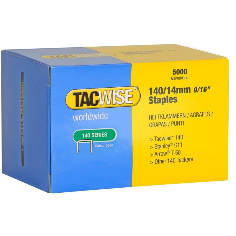 foto del prodotto tacwise 0344 punti galvanizzati professionali,tipo 140 14mm, confezione da 5000