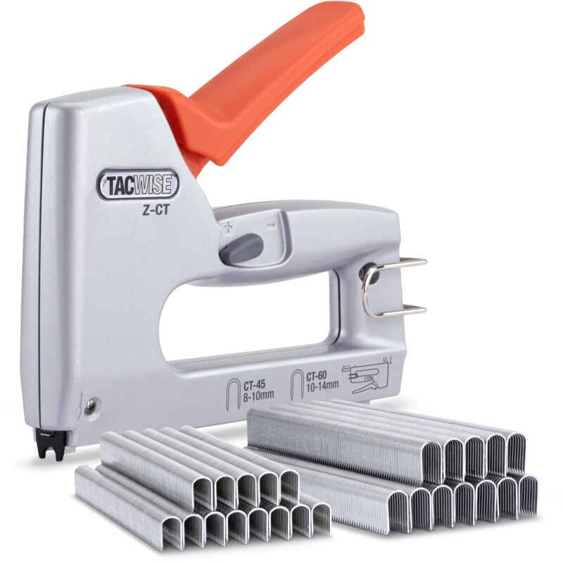 foto del prodotto tacwise 1763 z ct duo graffatrice in metallo per cavi con 4000 punti, utilizza punti ct 45 e ct 60