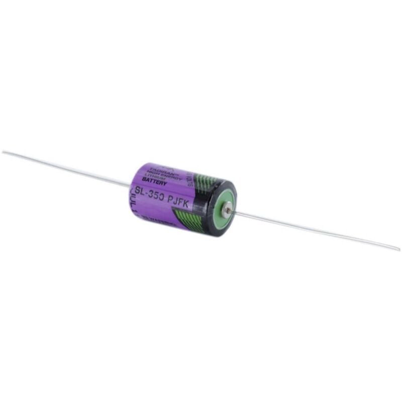 foto del prodotto tadiran batteries sl 350 p batteria speciale 1 2 aa reofori a saldare litio 3.6 v 1200 mah 1 pz.