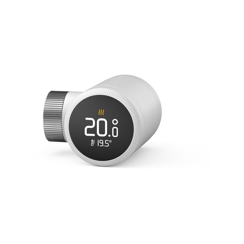 foto del prodotto tado testa termostatica intelligente x add on, controllo multistanza, wi fi, matter, assistenti vocali google e alexa