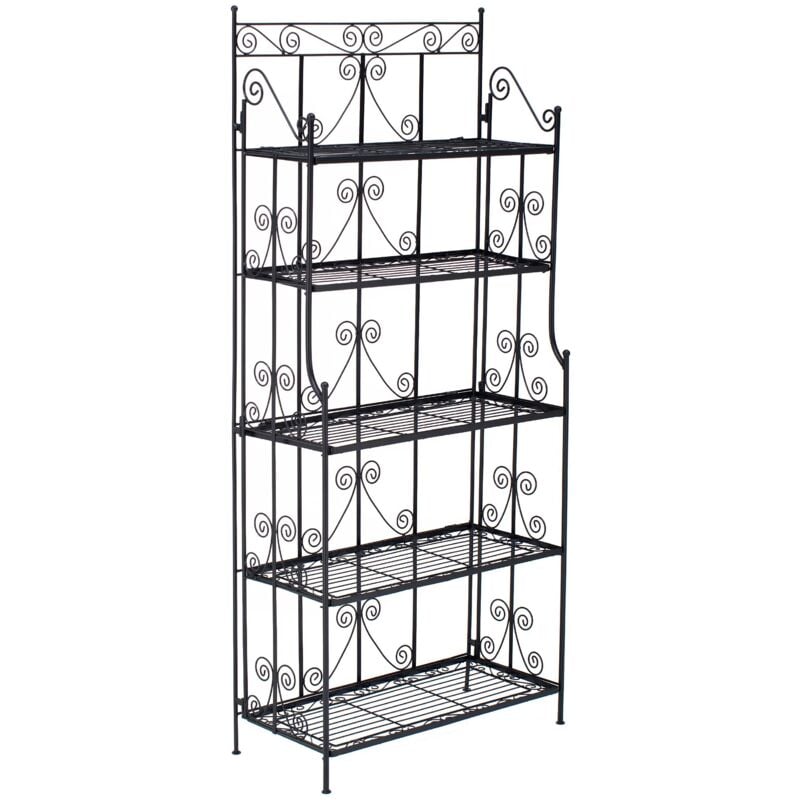 foto del prodotto tagère in ferro ciara nero