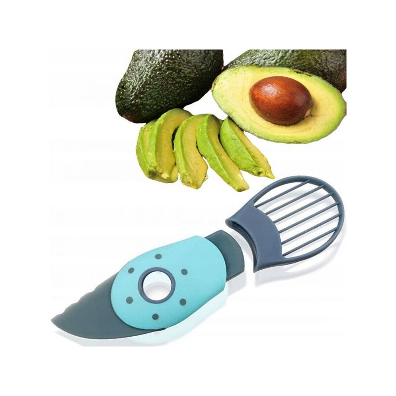 immagine 0 del prodotto taglia avocado 3 in 1 taglia, denocciola e affetta 19.5cm 07921