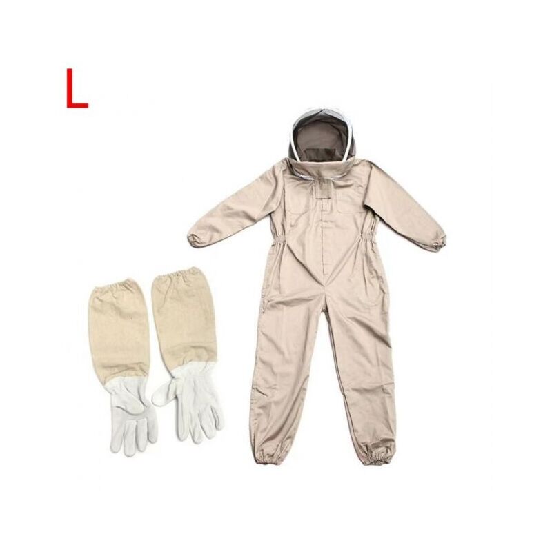 foto del prodotto taglia l abbigliamento per apicoltura abbigliamento per apicoltura protezione completa del corpo guanti per principianti ymyny
