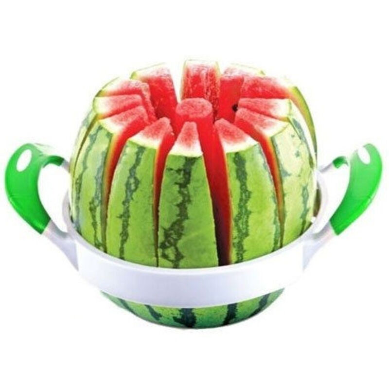 foto del prodotto taglia melone anguria cocomero affetta 12 lame 22cm in acciaio casa cucina trade shop traesio