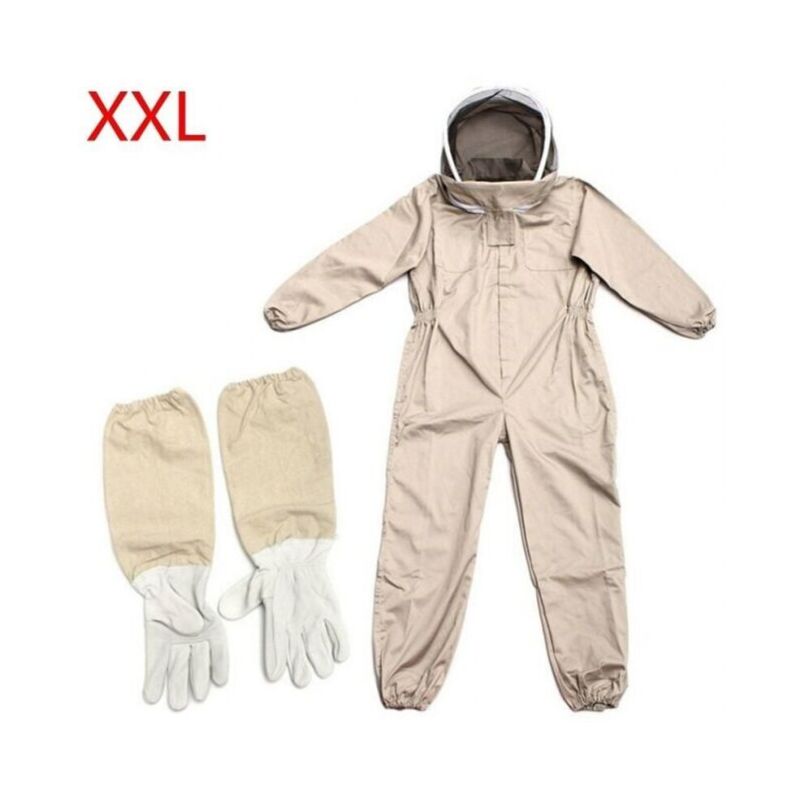 foto del prodotto taglia xxl abbigliamento per apicoltura abbigliamento per apicoltura protezione completa del corpo guanti per principianti ymyny