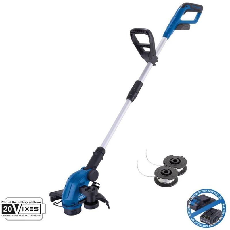 foto del prodotto tagliabordi 20v asta guida telescopica senza batteria ixes scheppach c lt300 x