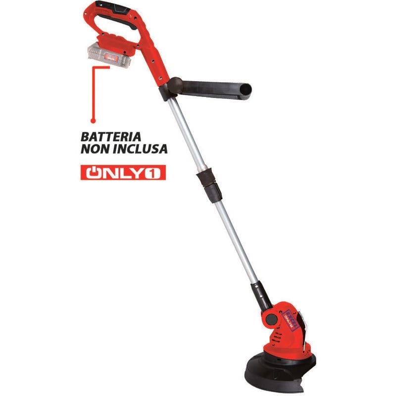 foto del prodotto tagliabordi a batteria 18v taglio mm.230 tbb23 only1
