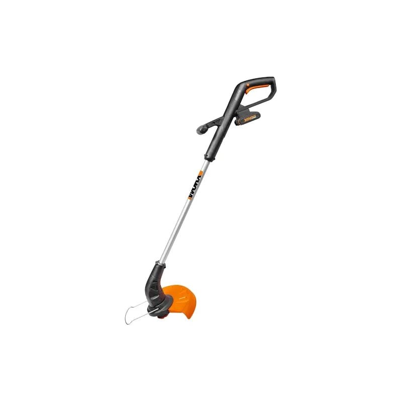 foto del prodotto tagliabordi a batteria worx 20v wg157e con batteria 2ah e carica