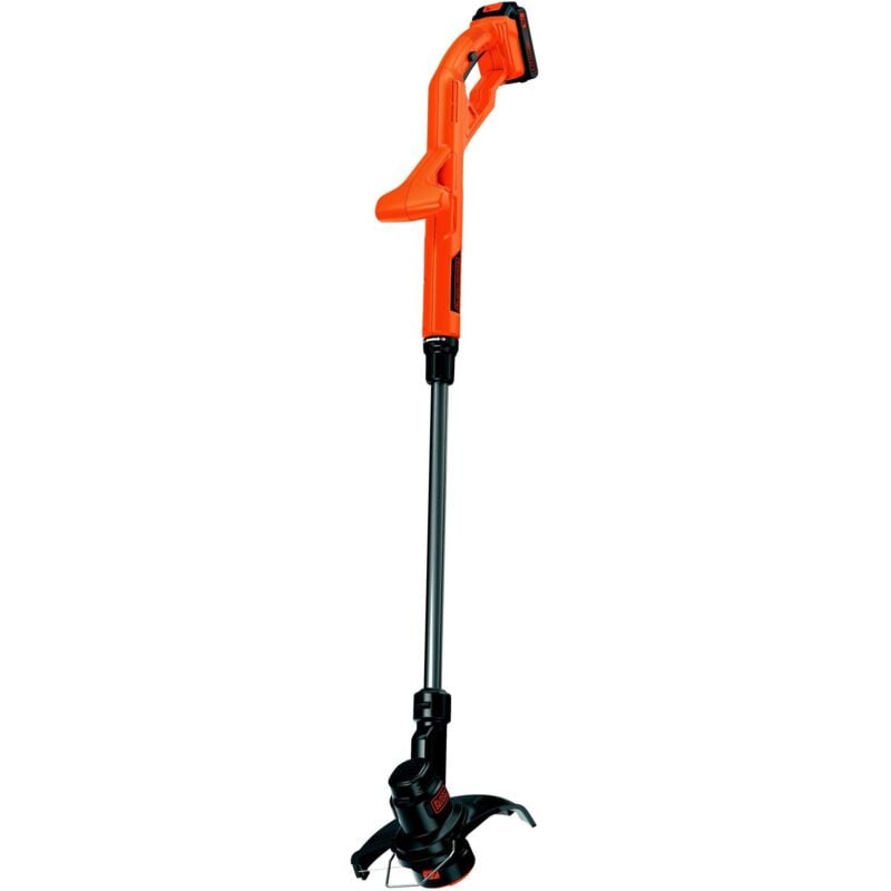 foto del prodotto tagliabordi bordatura black &amp; decker st182320 a batteria 18 v - 2,0 ah al litio taglio giardino prato con regolazione filo automatica