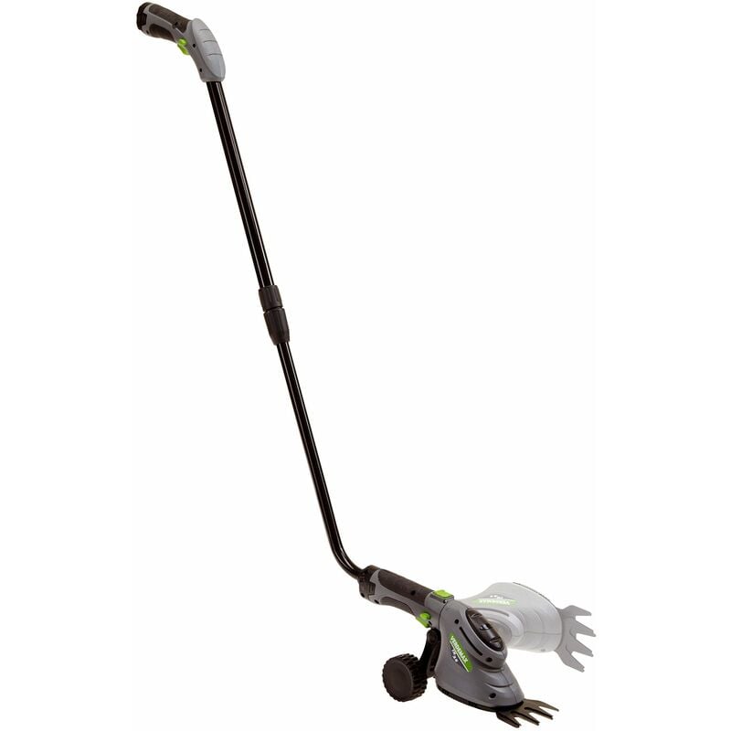 foto del prodotto tagliabordi tagliasiepi a batteria con manico telescopico verdemax tr3.6