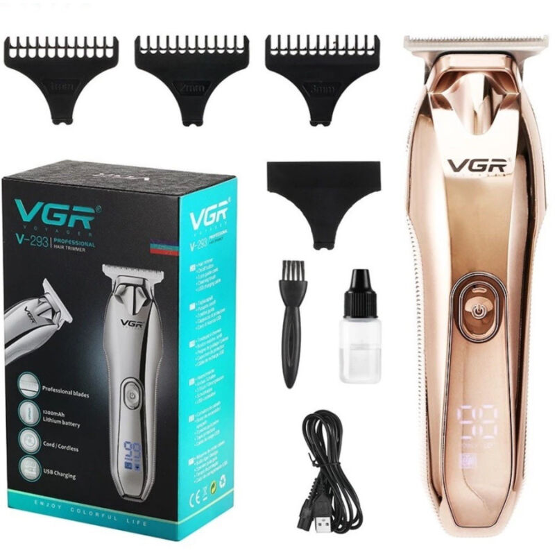 foto del prodotto tagliacapelli professionale a batteria usb ricaricabile cordless display v 293 maxtech