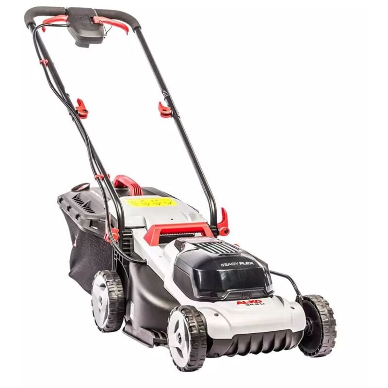 foto del prodotto tagliaerba a batteria al ko easyflex 34.8 taglio 34 cm 20v , due batterie 2,5 ah incluse