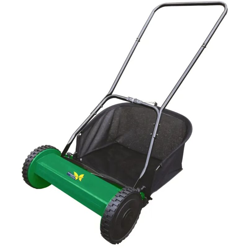 foto del prodotto tagliaerba elicoidale manuale in metallo e polipropilene