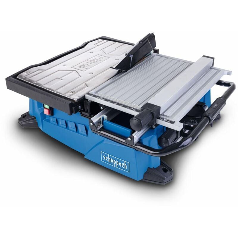 foto del prodotto tagliapiastrelle ad acqua con carrello scheppach wts2000