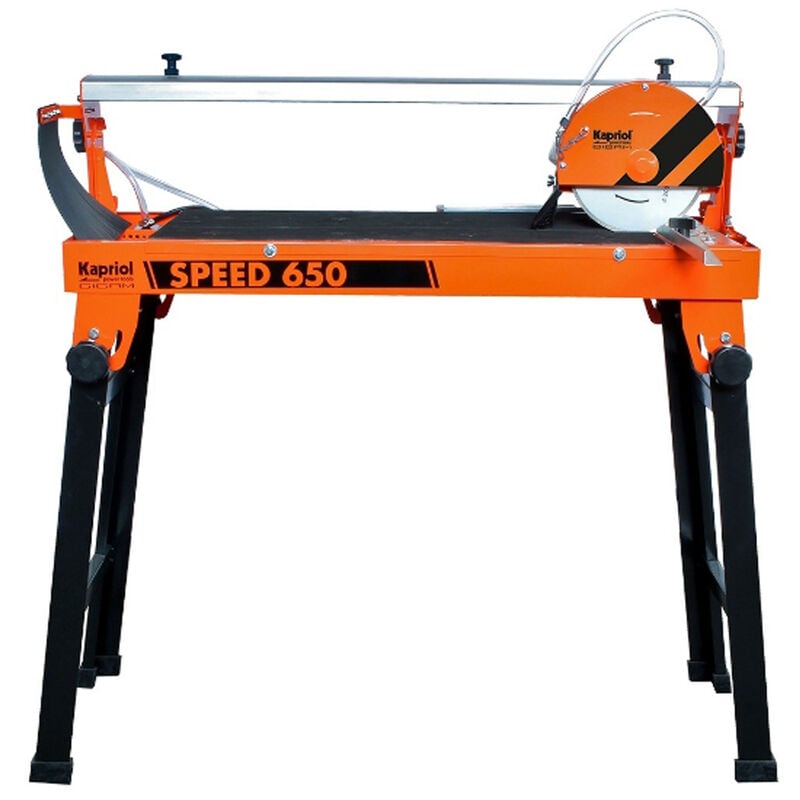 foto del prodotto tagliapiastrelle elettrica banco ad acqua 800w 90 45 speed650 con disco kapriol