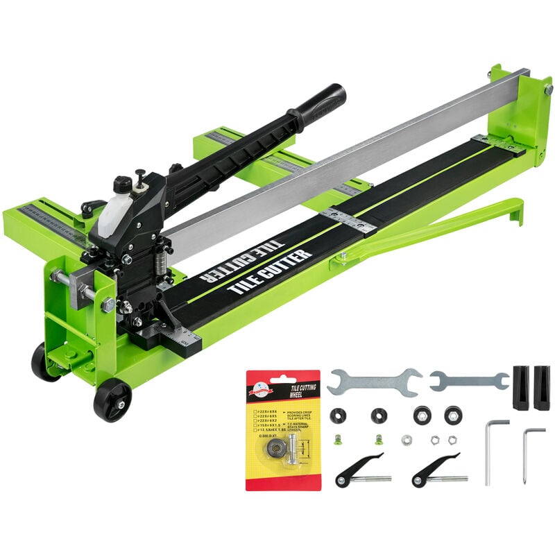 foto del prodotto tagliapiastrelle manuale, 800 mm tagliapiastrelle in ceramica taglia piastrelle manuale in acciaio per tagliare tutti i tipi di piastrelle, comprese