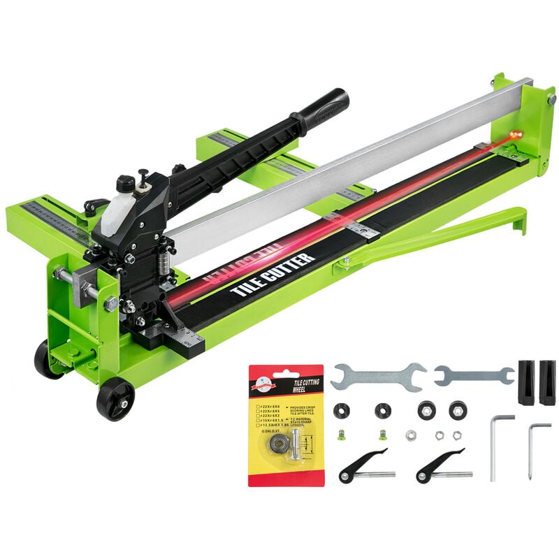 foto del prodotto tagliapiastrelle manuale da 39 pollici, tagliapiastrelle manuale con taglierina in metallo duro al carburo di tungsteno, taglierina professionale per