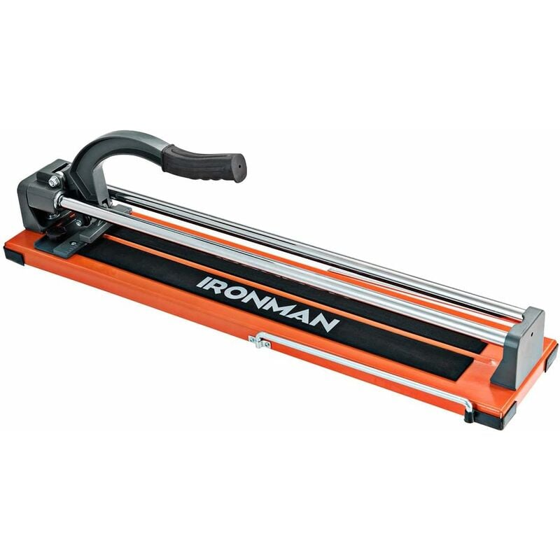 foto del prodotto tagliapiastrelle manuale efficiente 80 cm, taglierina per piastrella spessa tra 5 a 12 mm, tagliapiastrelle professionale con angolo ruotabile 0 