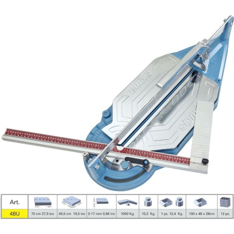 foto del prodotto tagliapiastrelle sigma 4bu cm 70 incisione a trazione serie 4 up