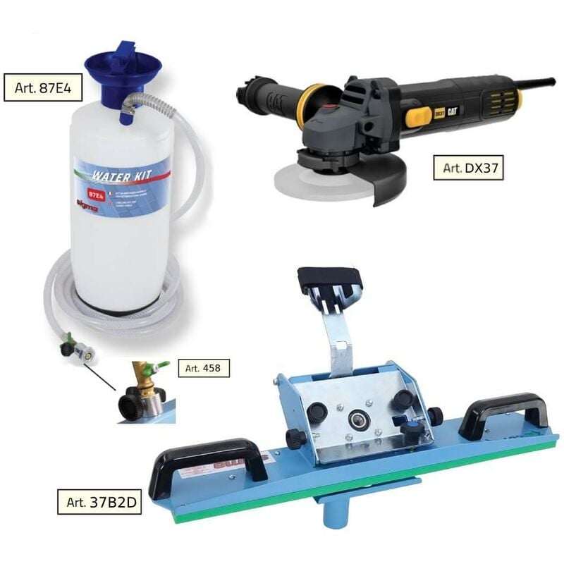 foto del prodotto tagliapiastrelle sigma j pro waterkit 87e4 458 smerigliatrice cat dx37