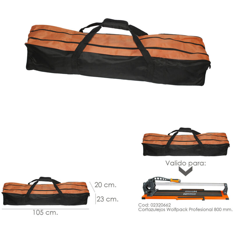 foto del prodotto tagliapiastrelle universale per borsa da trasporto 800 mm.
