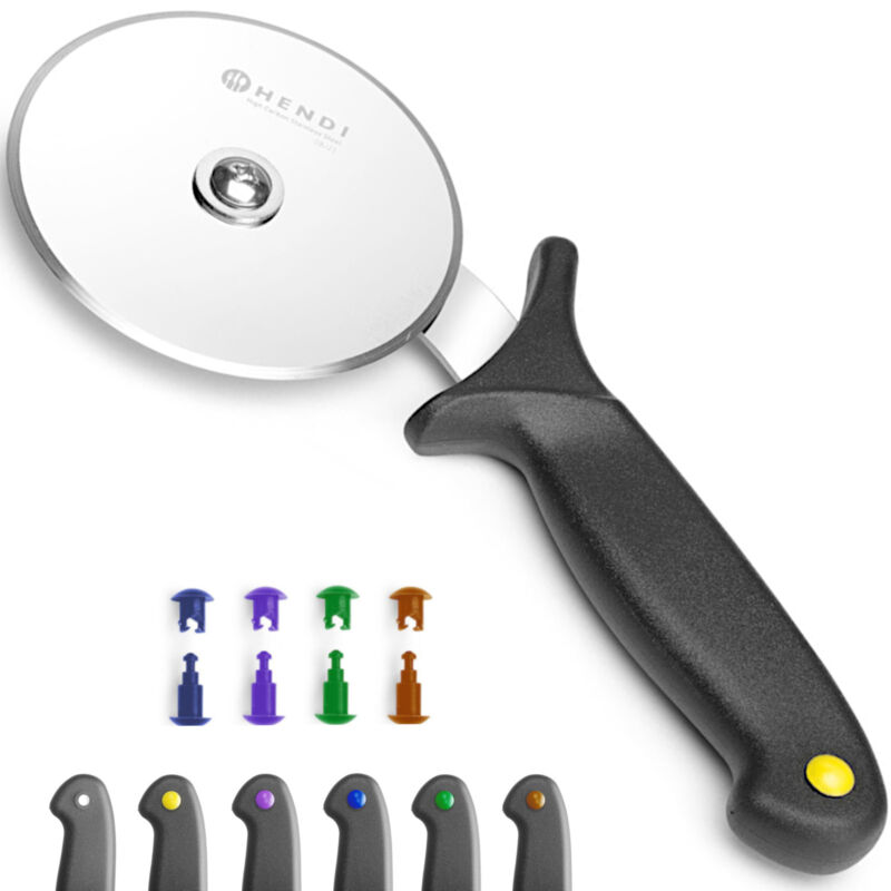 foto del prodotto tagliapizza con clip haccp, diam. 100mm hendi 617014