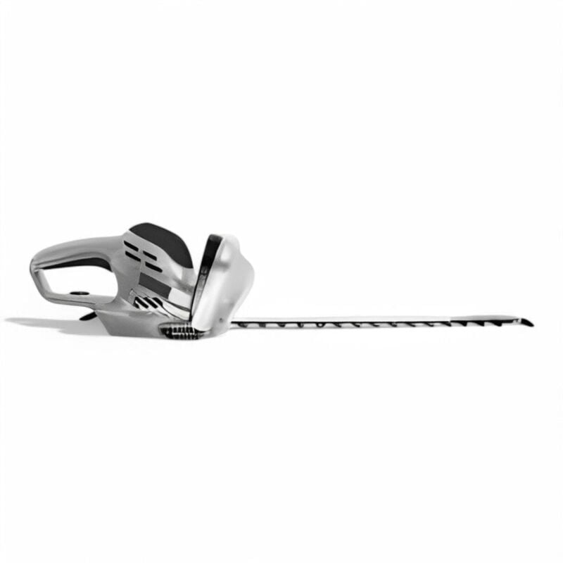 foto del prodotto tagliasiepe elettrico 520 watt con supporto in ferro e sistema di taglio a doppia lama 45 cm