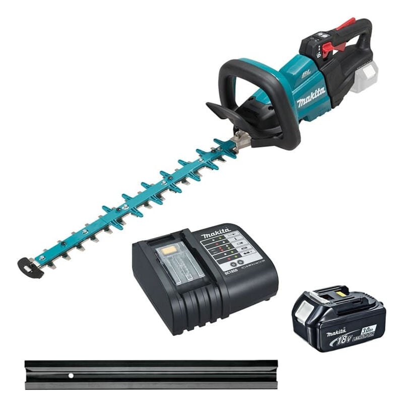foto del prodotto tagliasiepi 18v li ion 3 ah 50 cm makita 1 batteria 3.0ah liion caricatore duh502sf