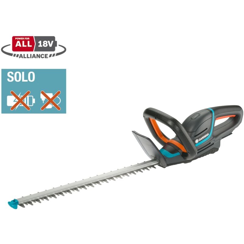 foto del prodotto tagliasiepi a batteria comfortcut 50 18v power for all, senza batteria 14730 55 gardena