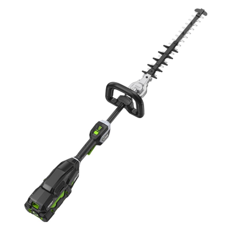 foto del prodotto tagliasiepi a batteria con asta professionale ego htx5300p motore chervon 56v
