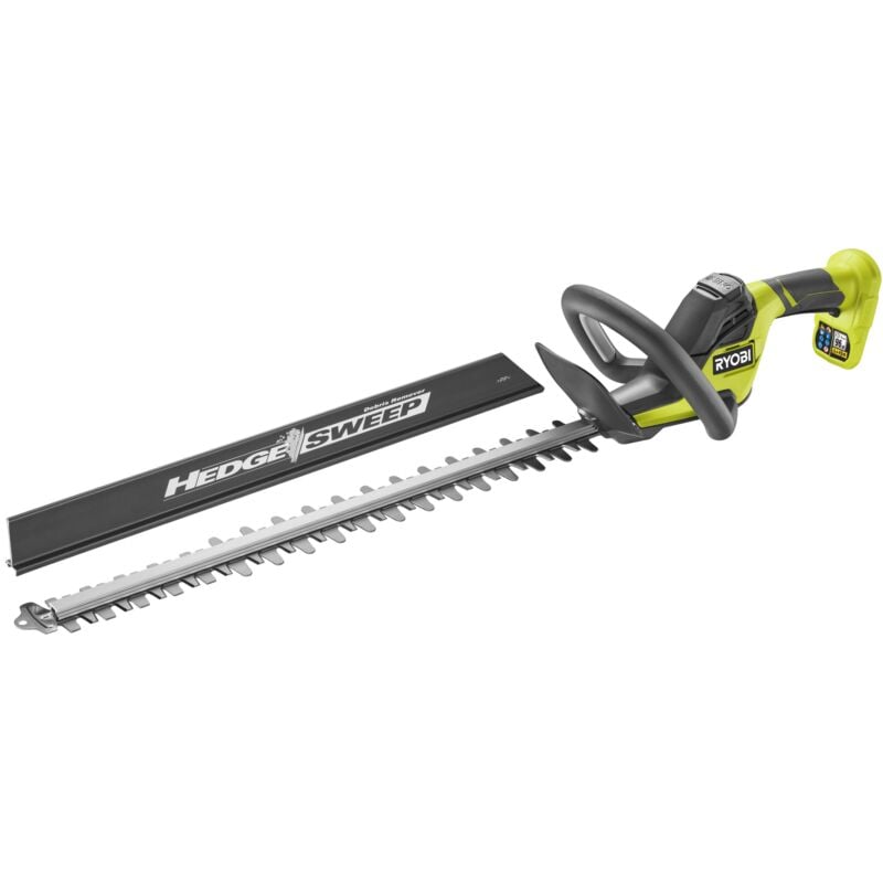foto del prodotto tagliasiepi a batteria ryobi ry18ht55a 0 lama 55 cm 18v, solo corpo macchina