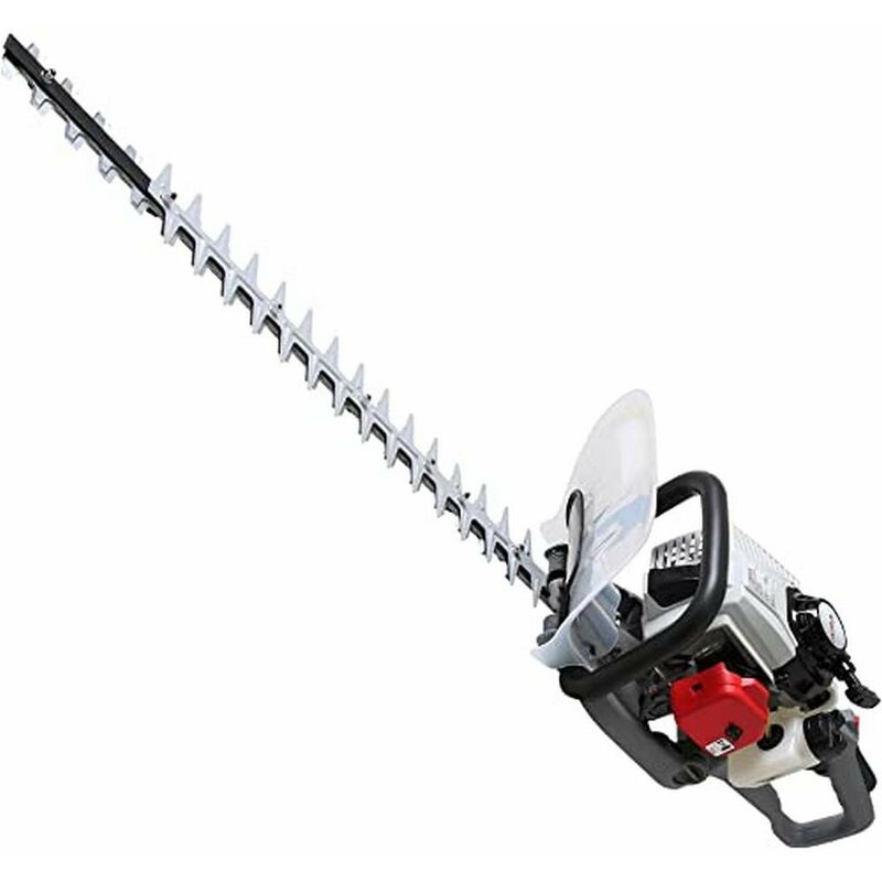 foto del prodotto tagliasiepi a scoppio ipht 2660, lunghezza 60cm, profondit di taglio 27mm, manopola rotante 180 , nero, grigio, rosso ikra