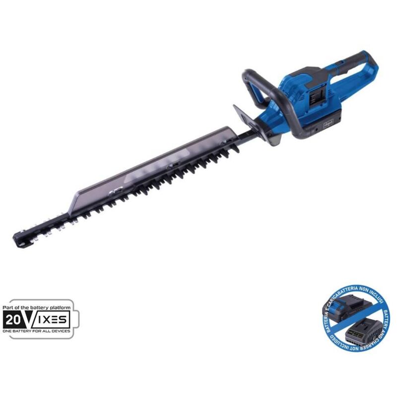 foto del prodotto tagliasiepi brushless 2x20v barra 720mm senza batteria ixes scheppach bc ht720 x