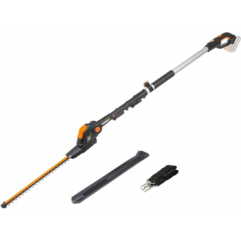 foto del prodotto tagliasiepi con prolunga 3.6mt a batteria 20v solo corpo macchina worx wg252e.9
