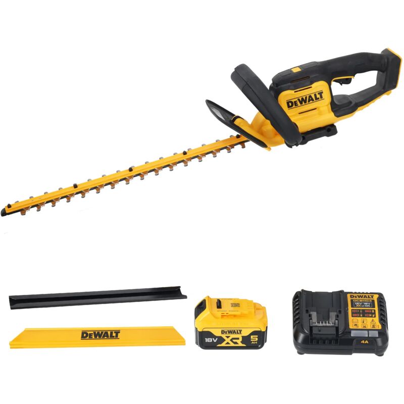 foto del prodotto tagliasiepi dewalt dcmht564p1 qw 18v 5ah