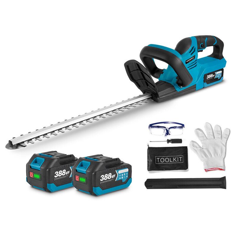 foto del prodotto tagliasiepi elettrici tagliasiepi a batteria 55cm con 2 batterie 5 accessorio