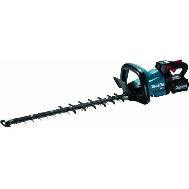 foto del prodotto tagliasiepi m 60 cm 40v max makita 2 batt. bl4040 caricatore uh006gm201