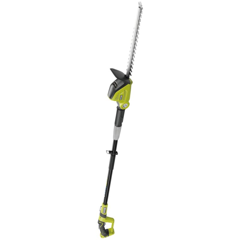 foto del prodotto tagliasiepi telescopico a batteria ryobi opt1845' lama 45 cm 18v, solo corpo macchina