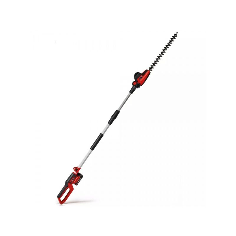 foto del prodotto tagliasiepi telescopico giardinaggio a batteria esclusa