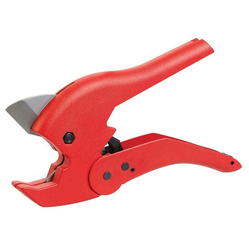 foto del prodotto tagliatubi a cricchetto per tubi in pvc 42 mm