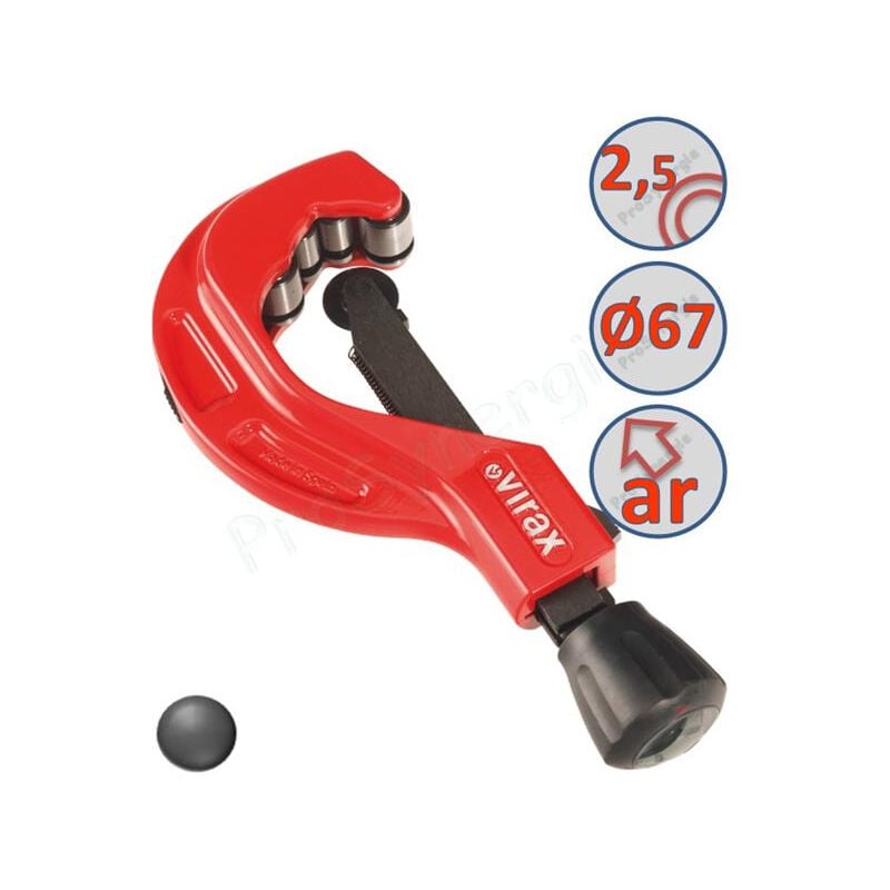 foto del prodotto tagliatubi ad avanzamento rapido in acciaio inox 6 67 mm virax