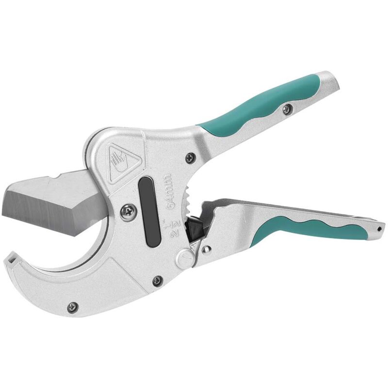 foto del prodotto tagliatubi in plastica a cricchetto da 64 mm utensile da taglio per impieghi gravosi